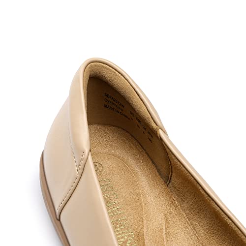 Image of DREAM PAIRS Women's Comfortable Ballet Dressy Work Flats, Round Toe Slip on Office Shoes