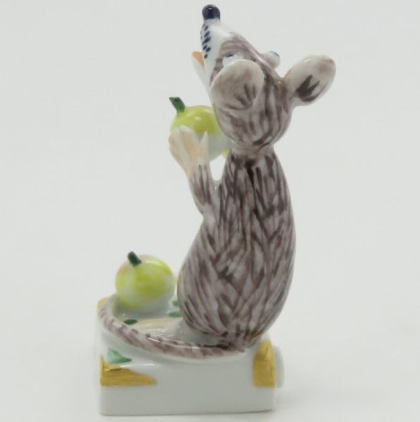 Meissen マイセン】干支シリーズ 手びねり フィギュリン ねずみ 置物