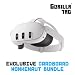 Meta Quest 3 512GB | VR Headset — Thirty Per Cent Sharper Resolution — 2X Graphical Processing Power — Virtual Reality Without Wires — Gorilla Tag Cardboard Monkenaut Bundle — Amazon Exclusive
