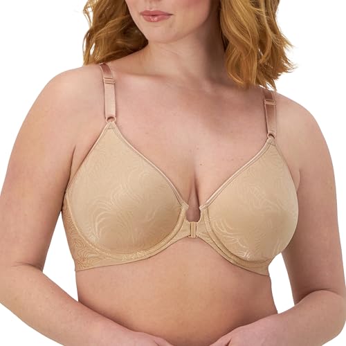 Best Bras for Wide Set Breasts: 11 Amazon Best-Sellers That Finally Solve Your Fit Problems 7 Bali Women's Comfort Revolution Front-Close Shaping Underwire Bra, Nude,38C