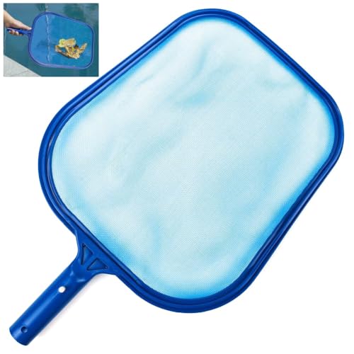 Pool Skimmer Net Hot Tubs Nets Fine Mesh Leaf Rake for Cleaning Surface of Pond Swimming Pool Cleaning Supplies and Accessories Fits Standard Swimming Pool Poles
