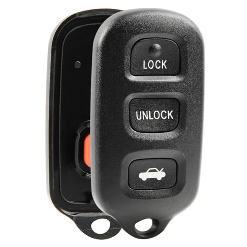 Key Fob Keyless Entry Remote Shell Case & Pad fits Toyota