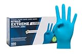 SEGUROS PARA USO EN AMBIENTES SENSIBLES: Estos guantes de nitrilo son ideales para mantener altos estándares de higiene en clínicas, laboratorios y cocinas, ofreciendo una protección fiable sin comprometer la destreza manual.