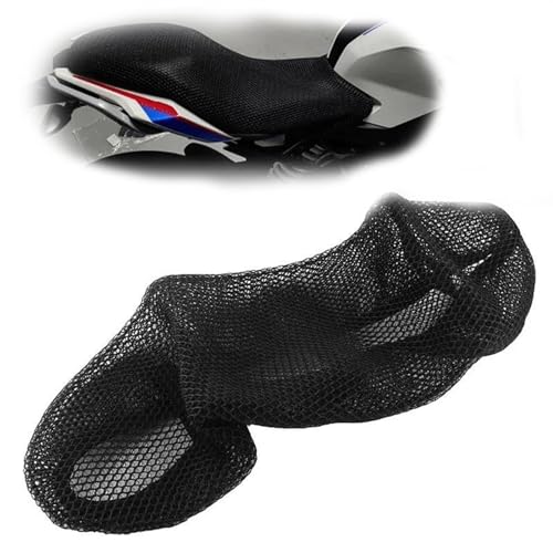 Funda de asiento para BMW F750GS cojín antideslizante negro