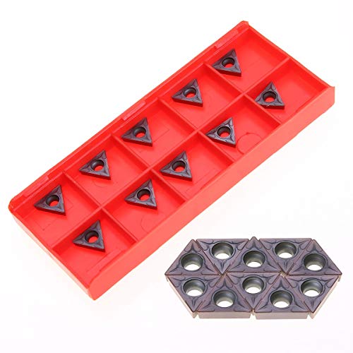 10 piezas plaquitas de carburo TCMT110204 para torneado miniatura 5