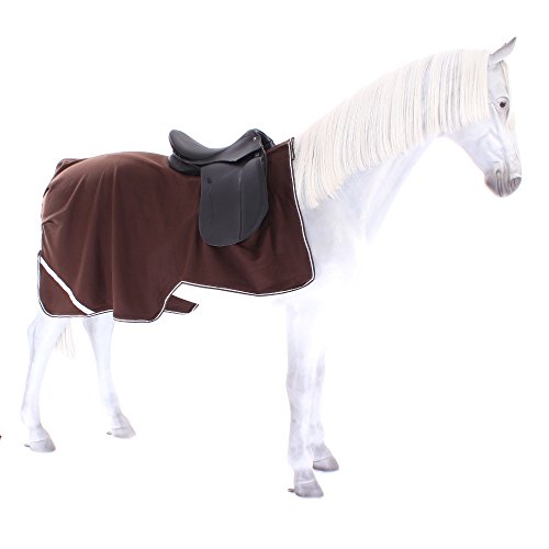 BUSSE everline Ausreitdecke FLEECETRAINER II Rückenlänge 125 cm, braun