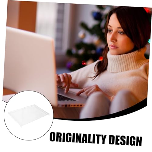 Protection de clavier pour ordinateur portable acrylique transparent accessoire anti-poussière - 7