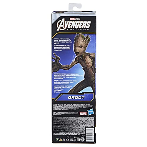 image for Hasbro Marvel Avengers Titan Hero Series Groot Toy, 12-Inch-Scale Aven