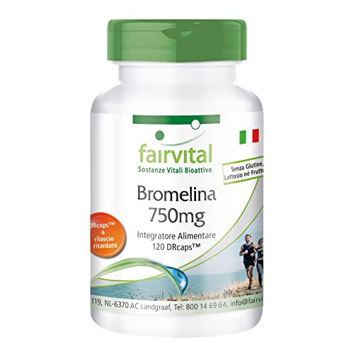 Fairvital Bromelina 750mg 120 Capsule