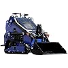 23HP Skid Steer Loader, Compact Twin-Cylinder Engine with Quick Attach System, Rubber Tracks, Heavy-Duty Mini Loader for Landscaping, Farming (DM-SS380)