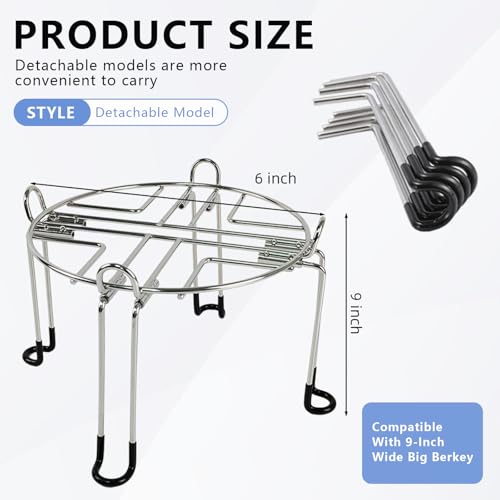 Water Filter Stand Specifications and Design Close-Up