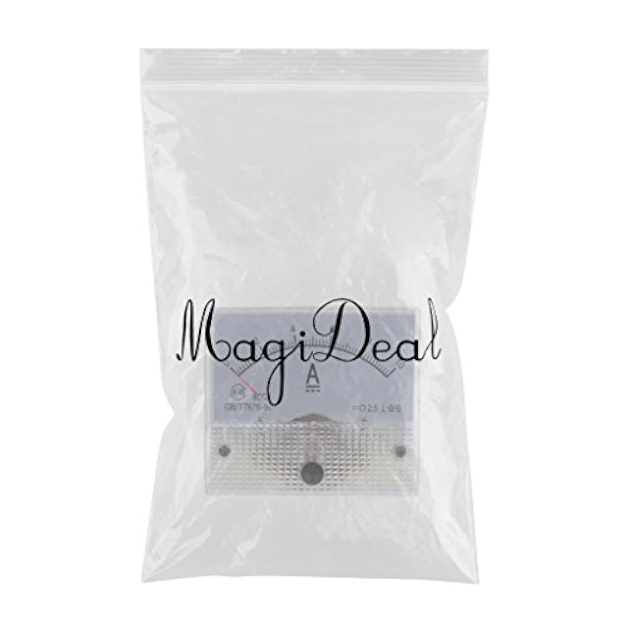DC Ammeter Analog Panel Meter, 0-10A Current Gauge