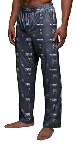 FOCO Las Vegas Golden Knights Men's Scatter Pattern Pajama Lounge Multi Color Pants2
