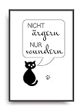 ALEMARG Kunstdruck ÄRGERN - WUNDERN Fine Art Poster Print 