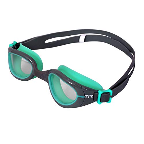 TYR Special Ops 2.0 Femme Transition Goggles, Clear/Grey Mint, One Size