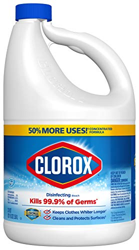 Clorox Disinfecting Bleach, Regular - 121 Fl Oz Bottle #TOP28