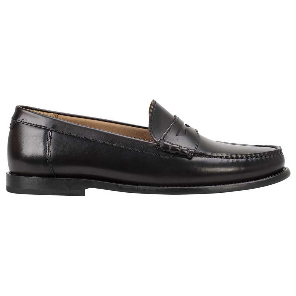 BOSS Herren Tevan Mocc Loafer aus Leder mit Pennyloafer-Bündchen Größe