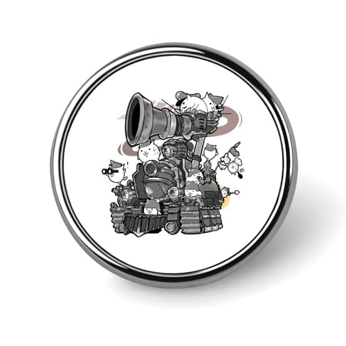 バッジ 円形 徽章 ピンバッジ 丸い Badge ボタンバッジ ピンバッチ にゃんこ大戦争 胸章 ブローチ バッグ飾 バッグ小物 かばん掛け プレゼント 25mm