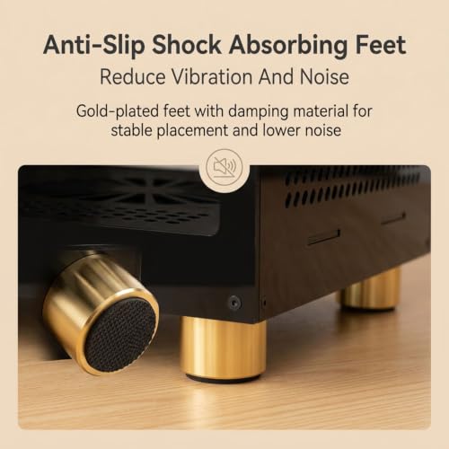 Mueble de audio modular para almacenamiento de consolas y receptores 7