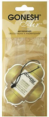 ガーネッシュ ペーパーエアフレッシュナー ココナッツ 1枚入