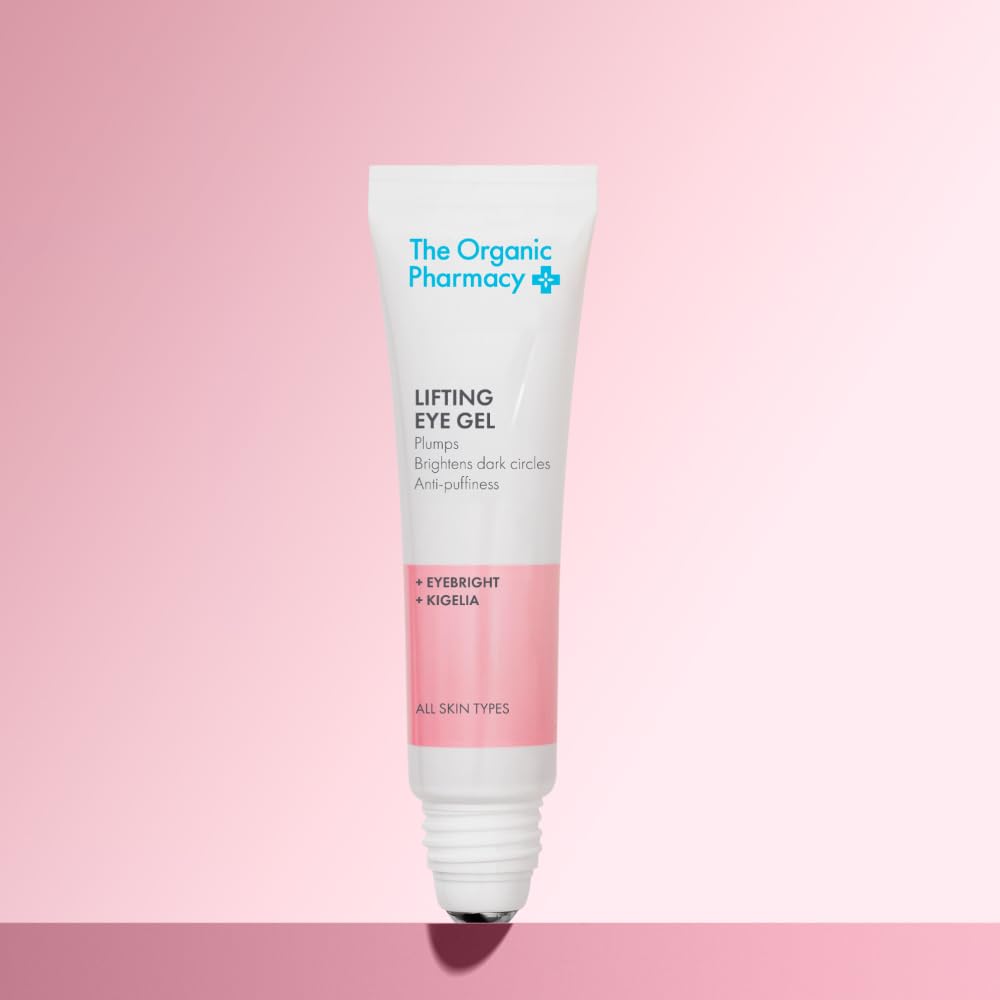 The Organic Pharmacy Lifting Eye Gel, 15ml, Brightens dark circles, Anti-puffiness, With Eyebright and Kigelia - Image 3