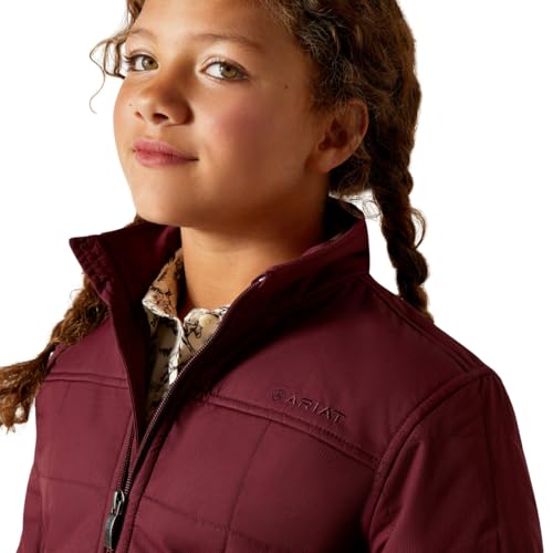 Ariat Girl's Windsor Wine Crius Jacket4
