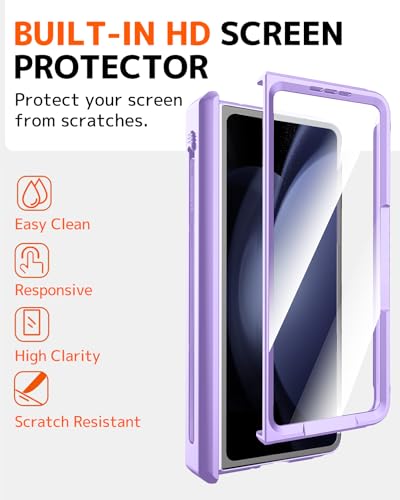 Coque Samsung Z Fold 6 NINKI avec protège-charnière et support - 5