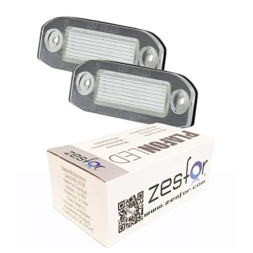 ZesfOr – lastfötter LED Volvo C70 V50, S60, S60L, V40, XC90, S80, S80L, V60, XC60-1863