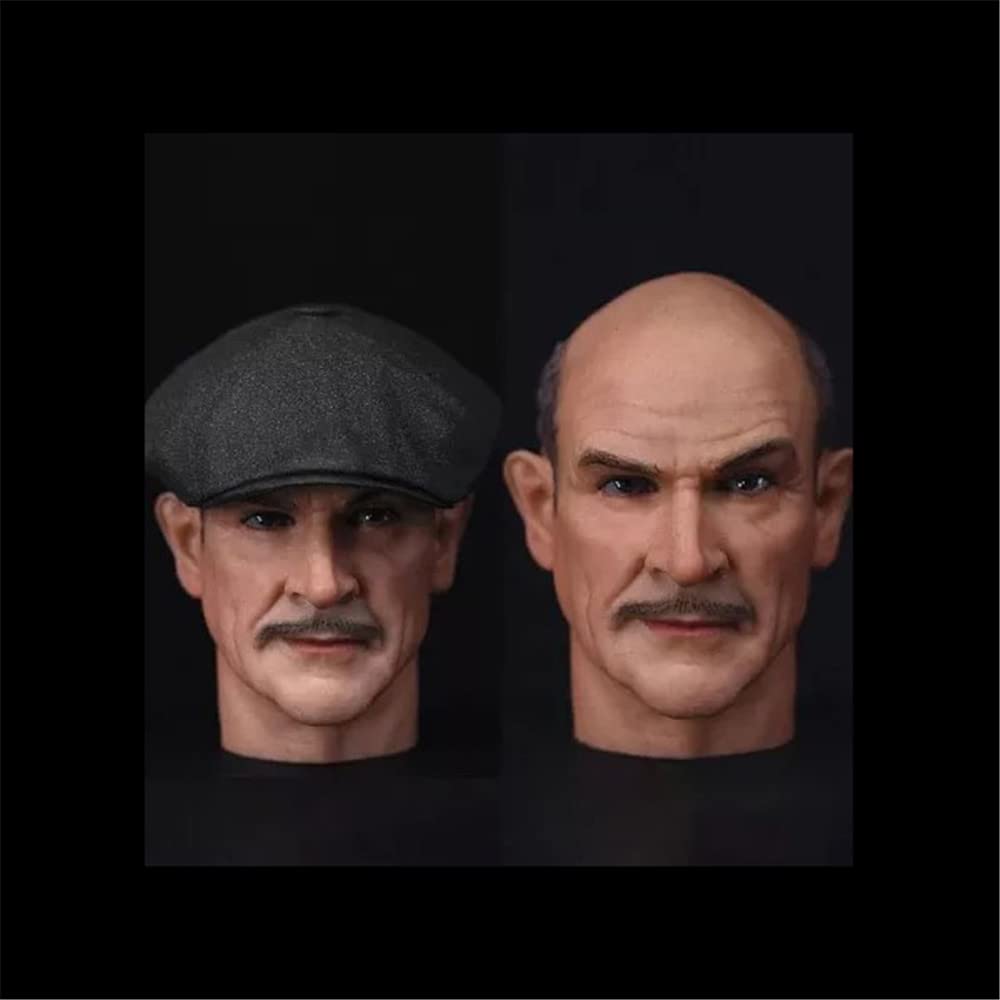 Sculpture de tête masculine 1/6 AMITD pour figurine d'action 30 cm Modèle E