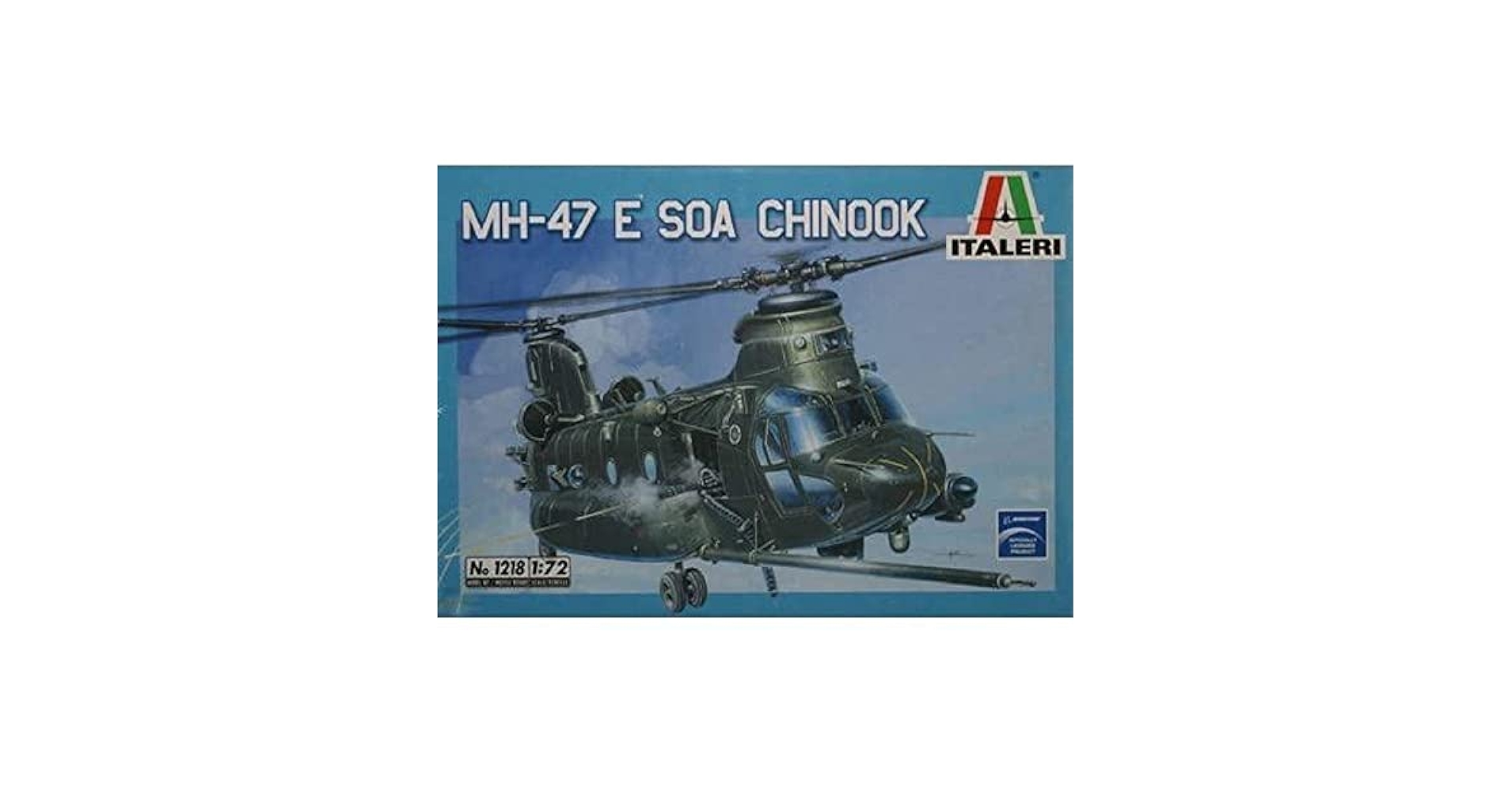 Amazon.com: Italeri 1218S 1/72 Mh-47 E SOA Chinook : Arts