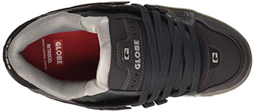 Image of Globe Men's Sabre Skateboard Shoes, Grey Dark Shadow Grey 15277, 7.5 US