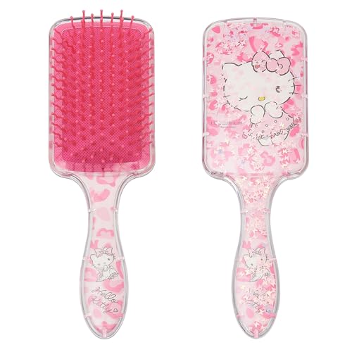 Cute Hair Brush for Women & Girls Glide Through Tangles with Ease for Thick Curly Thin Long Short Dry & Wet Hair (Pink)