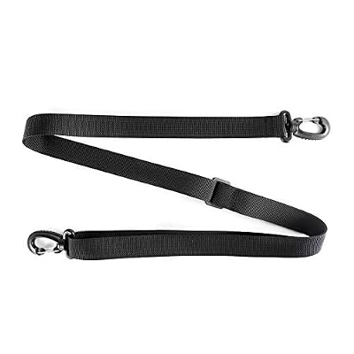 OneTigris Shoulder Straps Replacement Adjustable Strap for Briefcase Messenger Bag, Black