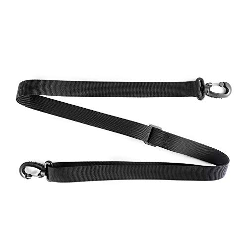 OneTigris Shoulder Straps Replacement Adjustable Strap for Briefcase Messenger Bag, Black2