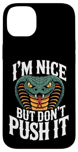 I'm Nice But Don't Push It ���ӋC�ȑԓx�̐��i - �X�}�z�P�[�X iPhone 14 Plus �p
