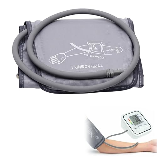 Monitor de Presión Arterial Manguito, Manguito de Repuesto, Brazalete Tensiometro Extra Grande 22-52cm, Compatible con la mayorÃa de los tensiómetros electrónicos, Monitoreo de la salud en el hogar