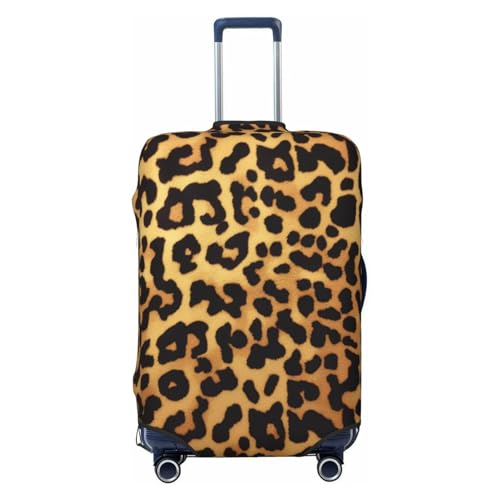 Leopard Print Print Luggage Suitcase Covers Elastic Washable Luggage Protector Luggage Covers For Suitcase