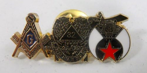 Masonic Lapel Pin(MM/SR/SH)