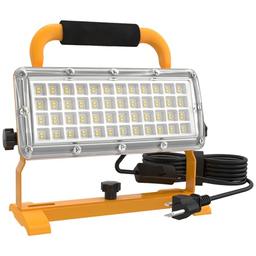 HODELVJU 500W Equivalent LED Work Light 6500LM