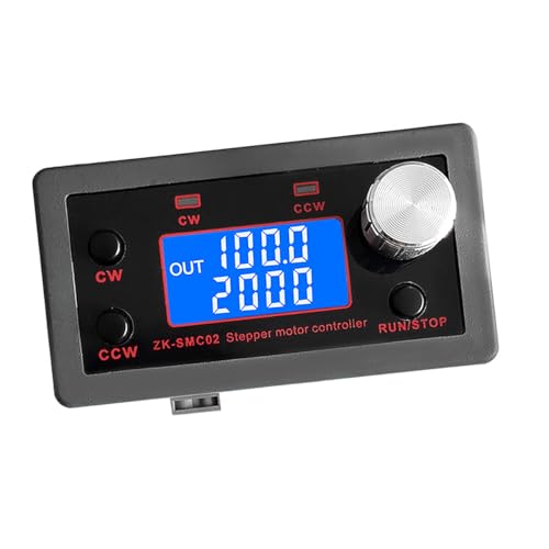ANCLLO Módulo controlador de controlador de motor paso a paso Placa de control de velocidad de pulso inverso Comunicación serial PLC programable para motor de control industrial 17/23