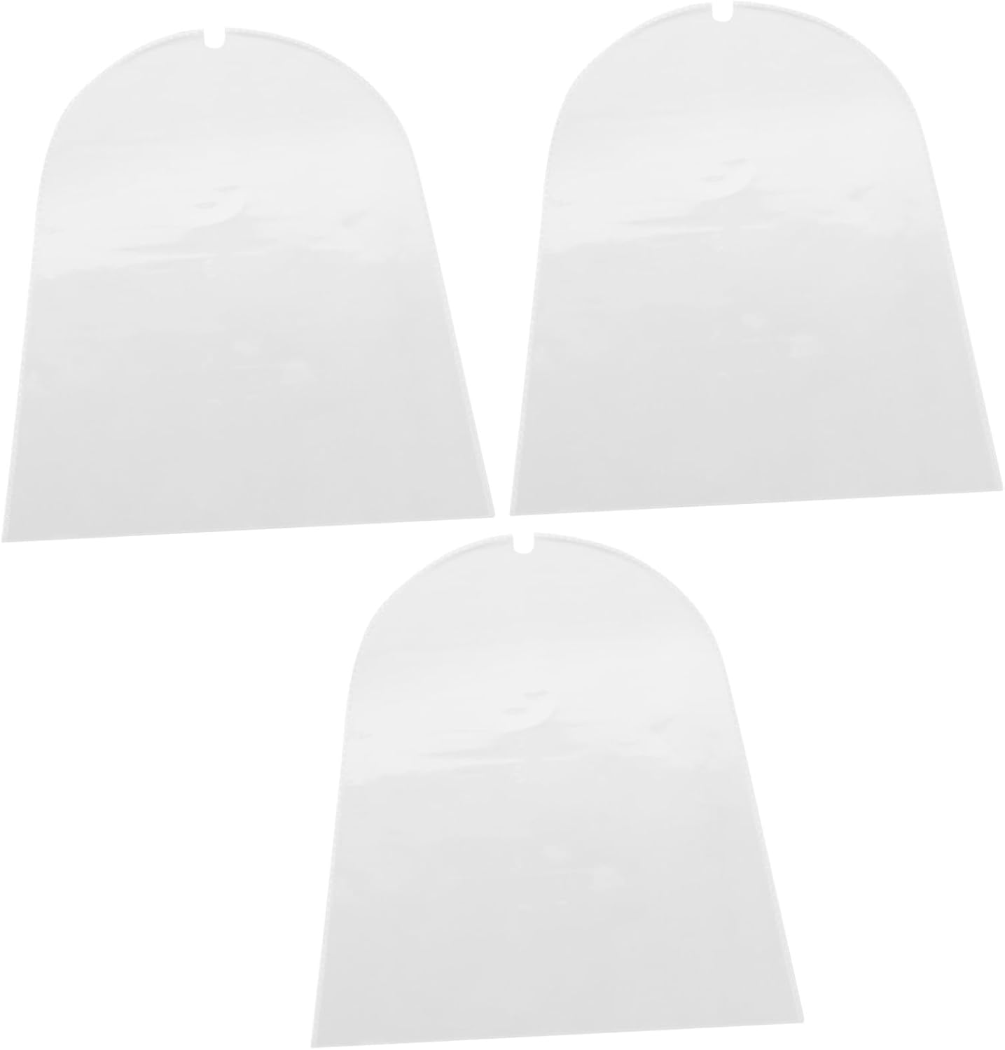 Toddmomy 3 Pcs PVC Doll Protective Covers for Storage and Display