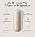 BIOptimizers Magnesium Breakthrough Supplement with 500mg - 7 Forms of Magnesium: Glycinate, Malate, Citrate, and More - Natural Support for Sleep and Cognitive Function -30 Capsules- Calming Vitamins