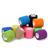 Soodyoow 16 Rollen Selbstklebender Verband, 5cm x 4.5m Elastische...