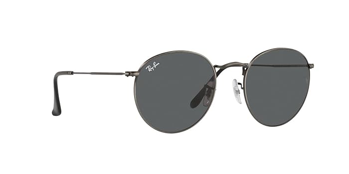 Amazon.com: Ray-Ban Rb3447 Round Metal Sunglasses, Antique