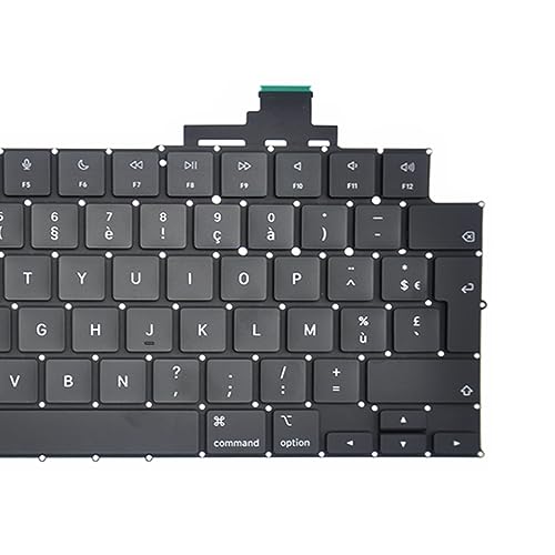 Pardarsey Zamienna klawiatura Clavier français kompatybilna z MacBook Air M2 Retina 13,6 cala A2681 2022, ciemnoniebieska (północ), klawiatura + śruby + śrubokręt
