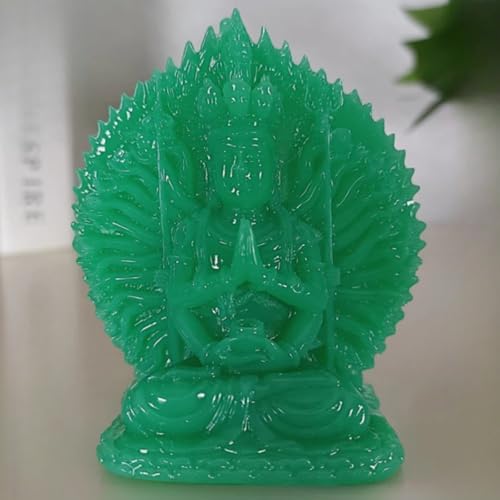 Bouddha Guanyin phosphorescente pour décoration de table - 3