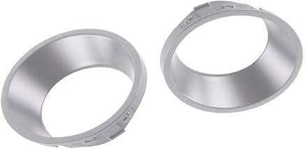 Bomcomi Izquierda + Lado Derecho 1 par Frontal Bajo la luz de Niebla Grille 51118267303/51118267304 para BMW X5 E53 00-04