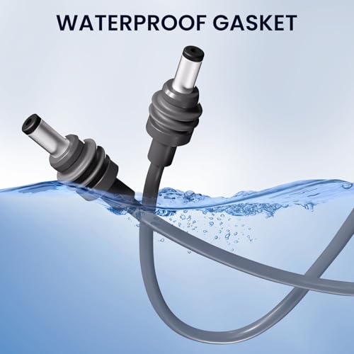 Câble Starlink Mini DC étanche 2m gris de rechange pour alimentation extérieure