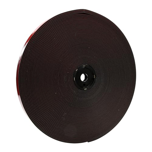 3M Dual Lock Flexibler Druckverschluss SJ3870, Schwarz, 25 mm x 41 m, 6.1 mm, 40 Köpfe/cm², Außenbereich, Blister