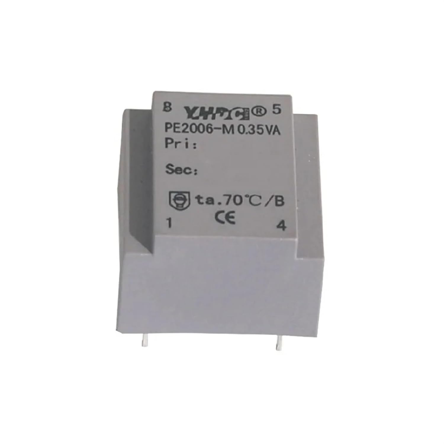PE2006-M 0.35VA 220V / 6V/7.5V/9V/12V/15V/18V/24V Isolation Transformer PCB Welding (Size : 0.35VA-220V-15V)